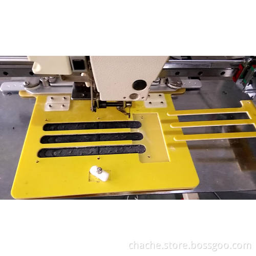 Automated sewing machine for pattern